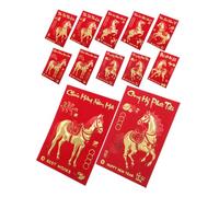 SHINEOFI 360 Pièces Envelopes For Year Of The Horse Spring Festival Creative Lucky Money Packets Chinese Pocket For Year Family Gatherings And Gift Giving