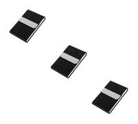 SHINEOFI 3pièces Porte- Cuir Élégant Étui à De Visite Et Identité Support à Capacité pour Et Voyageurs Créatif Et Pratique