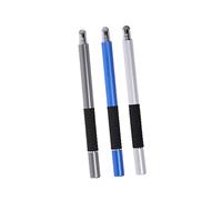 SHINEOFI 3pièces Stylet Tactile pour Écran Stylo Capacitif Point Fin Outil Écriture pour Smartphone Et Tablette Gris Argent Bleu Foncé
