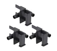 SHINEOFI 3pièces Support Tuyau Aquarium Collier De Serrage pour Tube Eau Pince Aquarium Clips Tuyau Support Plastique Installation sans Outil Compatible Divers Diamètres