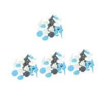 SHINEOFI 4 Ensembles Accessoires De Téléphone Résine Thème De Décorations Diy Pour Téléphone Étoile De Décoration De Cheveux Plus 21 Pièces * 4