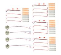 SHINEOFI 4 Ensembles Kit Expérimental Batterie Fruit DIY pour Garçon Fille avec Horloge Électronique Apprentissage Physique Stem et Scientifiques Collaboratifs