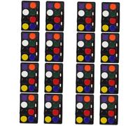 SHINEOFI 4 Ensembles La Peinture Sur Visage Peinture De Visage De Drapeau National Visage Peinture À L'huile Outil De Maquillage De Festival Colorful Peinture Corporelle 4 Pièces * 4