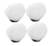 SHINEOFI 4 Pièces Abat-Jour De Photographie Manche De Diffusion Légère Couvertures De Lumière Douce Couvoirs De Réflecteurs Photographiques Couvertures D'écran De Diffuseur Nylon Blanche