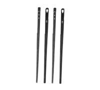 SHINEOFI 4 pièces Aiguilles Cuir pour Couture Main à Simples et Doubles Kit Couture Artisanat Cuir DIY Polyvalent