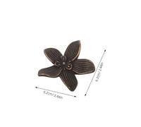 SHINEOFI 4 Pièces boutons vintage Boutons de placard poignées pour les tiroirs tirages d'armoire vintage Light Brown