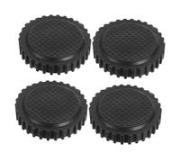 SHINEOFI 4 Pièces Caoutchouc pour Balance Électronique Supports Antidérapants pour Balances de Cuisine et Industrielles Bases Filetées Stables et Compactes