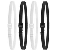 SHINEOFI 4 Pièces Ceinture Élastique Ajustable Invisible Bande, pour