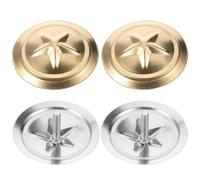 SHINEOFI 4 Pièces Clous de Tapisserie Décoratifs pour Ameublement Clous Résistants et Antiques pour Décoration de Portes et Meubles Accessoires de Rénovation Durable et