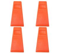 SHINEOFI 4 pièces Coin Abattage Plastique Outil de Coupe Forestier et Portable pour Sécurité Abattage Calage Antidérapant pour Tronçonnage