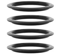 SHINEOFI 4 Pièces Entretoise de Base de Jeu de Direction de Vélo en Alliage D'aluminium Léger, Facile à Installer, Adaptée aux Fourches Ouvertes pour VTT et Route en Conditions Difficiles