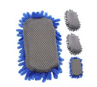 SHINEOFI 4 pièces Gomme Petite Éponge Effaceur Tableau pour Craie et Marqueur Effaçable à Sec Portable et pour École Bureau Maison
