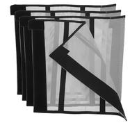 SHINEOFI 4 pièces Guêtres Anti-Mouches pour Chevaux Maille Respirante Protection Les Piqûres Confort Aéré Lot de Gris Prévention des Blessures et Fatigue des Jambes Équines