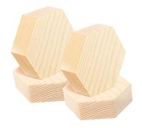 SHINEOFI 4 pièces Hexagones Morceaux DIY Résistants pour Décoration Murale Ornements Artisanaux et Projets Créatifs