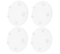 SHINEOFI 4 Pièces Joint de Réservoir Silicone pour Kit de Remplacement de Étanchéité Compatible avec Réduit les Fuites Économise Eau