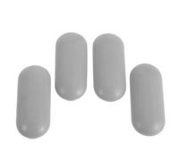 SHINEOFI 4 Pièces Joint Étanchéité pour Salle de Bain Installation Facile Accessoire de Rechange pour Couvercle de Toilette