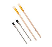 SHINEOFI 4 pièces Kit de Nettoyage Airbrush avec Brosses Durables pour Entretien Complet et Performance des Aérographes Outils Portables pour Artistes et