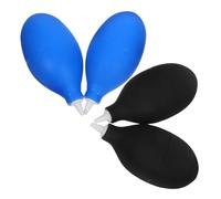 SHINEOFI 4 Pièces Kit Souffleur Air Manuel pour Appareil Photo et Clavier Dépoussiéreur Portable Silicone Élimination Poussière pour DSLR Téléphone Ordinateur et Électronique
