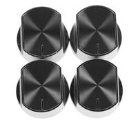 SHINEOFI 4 Pièces Lot De Boutons De Commande De Cuisinière Métal Boutons De Rechange Pour Brûleur De Plaque De Cuisson Alliage De Zinc Poignées De Rechange Pour Cuisinière à Gaz