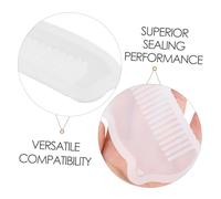 SHINEOFI 4 Pièces Moule Silicone pour Peigne de Résine Époxy Moules Transparents pour Fabrication de Peignes et Bijoux DIY Surface Antiadhésive pour Artisanat Créatif