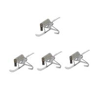 SHINEOFI 4 Pièces Outil de Jardinage Ergonomique pour Écorçage des Arbres Couteau Girdler pour Fruits pour Grafting Écorçage