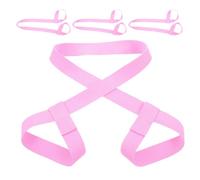 SHINEOFI 4 Pièces Sangle de Transport Réglable et Couverture de Pique-niques pour Exercices du Matin en Coton Polyester avec Fixation Rapide et Design Symétrique pour Tapis de Yoga