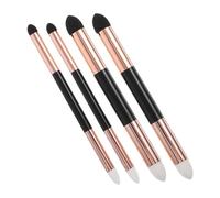SHINEOFI 4 Pièces Stylo Éponge de Mélange Double Tête Flexible pour Dessin et Peinture Blending Stump Pen pour Ombres Détails et Corrections Réutilisable et Lavable Pour Étudiants et