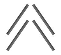 SHINEOFI 4 Pièces Tige D'anode en Graphite pour Galvanoplastie, 8mm, 9 Cm