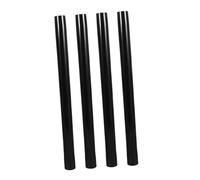 SHINEOFI 4 Pièces Tube prolongateur pour aspirateur tige d'extension de vide tube prolongateur à vide tuyau de rallonge pour aspirateur accessoires d'aspirateurs Noir