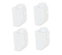 SHINEOFI 4 pièces Verrou de Fenêtre Coulissante Effraction Blocage Coulissant sans Perçage Limiteur Sécurisé pour Garçon Fille Protection Pratique pour Maison et Bureau