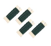 SHINEOFI 4 Rouleaux Fil de Fer pour Stylisme Floral Vert Flexible en Fer 35 Mètres pour Accessoires Floraux, Découpe, pour Créations DIY et Projets D'art Floral