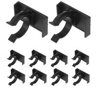 SHINEOFI 40 Ensembles Adjustable Plastic Kickboard Plinth Clips For Kitchen Cabinets Toe Kick Panel Connectors With Enhanced Pressure Distribution And Easy Snap-in Installation