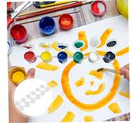 SHINEOFI 40 pièces Boîtes de Rangement pour Peinture avec Couvercles Conteneurs Vides pour Pigments DIY Bandes Empilables pour Arts et Loisirs Parfait pour École et Atelier