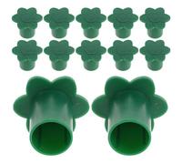SHINEOFI 40 Pièces Embouts De Protection pour Tuteurs De Jardin Plastique Capuchons pour Bâtons De Clôture Manchons pour Poteaux Bambou Housse pour Tuteurs De Plantes