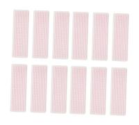 SHINEOFI 40 Pièces Planches de Rangement Washi Tape Rose Mat Épaissi avec Coins Arrondis pour Organisation et Transport Facile