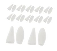 SHINEOFI 40 Pièces Sketch Eraser Sponge Tips Set Replaceable Kneading Eraser Heads for Drawing Tools Portable Precision Refills for Indoor and Outdoor Sketching