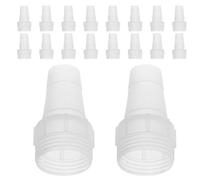 SHINEOFI 40 Raccords Mâles Cannelés en Plastique pour Ballon D'eau Adaptateurs Rapides Universels, Compatibles Tuyaux Plastiques, Remplissage pour Fêtes et Événements Garçon et Filles