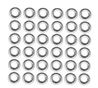 SHINEOFI 40pièces Couvercles De Brûleur De Cuisinière Aluminium Protections Anti-huile Pour Cuisine Résistant Chaleur Réutilisable