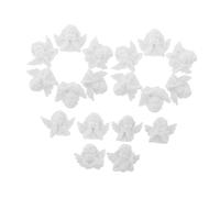 SHINEOFI 40pièces Mini Ange Résine Style Baroque Décorations Pour Téléphone Et Objets Décoratifs Intérieurs