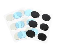 SHINEOFI 48 Pièces Patch de Batterie en Silicone Auto-adhésif, Patch de Grosse Caisse, Coussin Silencieux Anti-vibrations, Lot, pour Batterie et Grosse Caisse