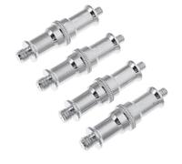 SHINEOFI 4pièces Adaptateur à Acier Inoxydable pour Griffe Porte-Accessoire avec Vis à Ergot Convertisseur Fileté