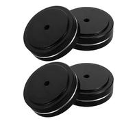 SHINEOFI 4pièces Amortisseurs De Haut-Parleur pour Équipement Audio Coussinets Anti-Vibrations pour Amplificateur Et Lecteur CD Isolants Pads Antidérapants