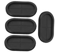 SHINEOFI 4pièces Bouchons De Trou De Percage Caoutchouc Souple Kit pour Protection des Fils Bouchons De Pare-feu pour Isolation