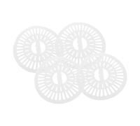 SHINEOFI 4pièces Fournitures Pour Lave-linge Bouchon De Presse Pour Lave-linge Plaque De Presse Pour Lave-linge Remplacement Du Bouchon De Lave-linge