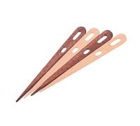 SHINEOFI 4pièces Grand Métier à Tisser Bois Outils De Tissage De Tapisserie Aiguilles à Reliure Outil De Tissage Manuel Tresseuse Diy Pour Loisirs Créatifs