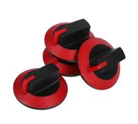 SHINEOFI 4pièces Lot De Boutons De Cuisinière à Gaz Remplaçants Boutons De Commande Pour Plaque De Cuisson Gaz Faciles à Installer Et Pratiques Cuisine Professionnelle