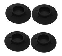 SHINEOFI 4pièces Lot de Patins Anti-vibrations pour Lave-linge et Sèche-linge Stabilisateurs Antidérapants pour Meubles