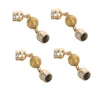 SHINEOFI 4pièces Magnetic Clasps for Diy Jewelry Making Strong and Secure Magnetic Buckles for Necklaces and Scarves Convenient Jewelry Clasps Accessory Styling