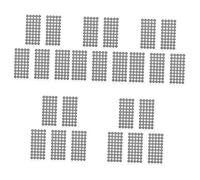 SHINEOFI 5 Ensembles Points Marquage Lot De Autocollants De Marqueurs Réfléchissants Pour Scanner Compatible Avec Équipements De Numérisation Et Pratique Pour Et Conception 5 Feuilles*5