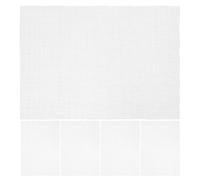 SHINEOFI 5 Feuilles Treillis Métallique en Acier Inoxydable Carré 20 Mailles Résistant à L'usure pour Ventilation Jardin et Filtre Circulation D'air